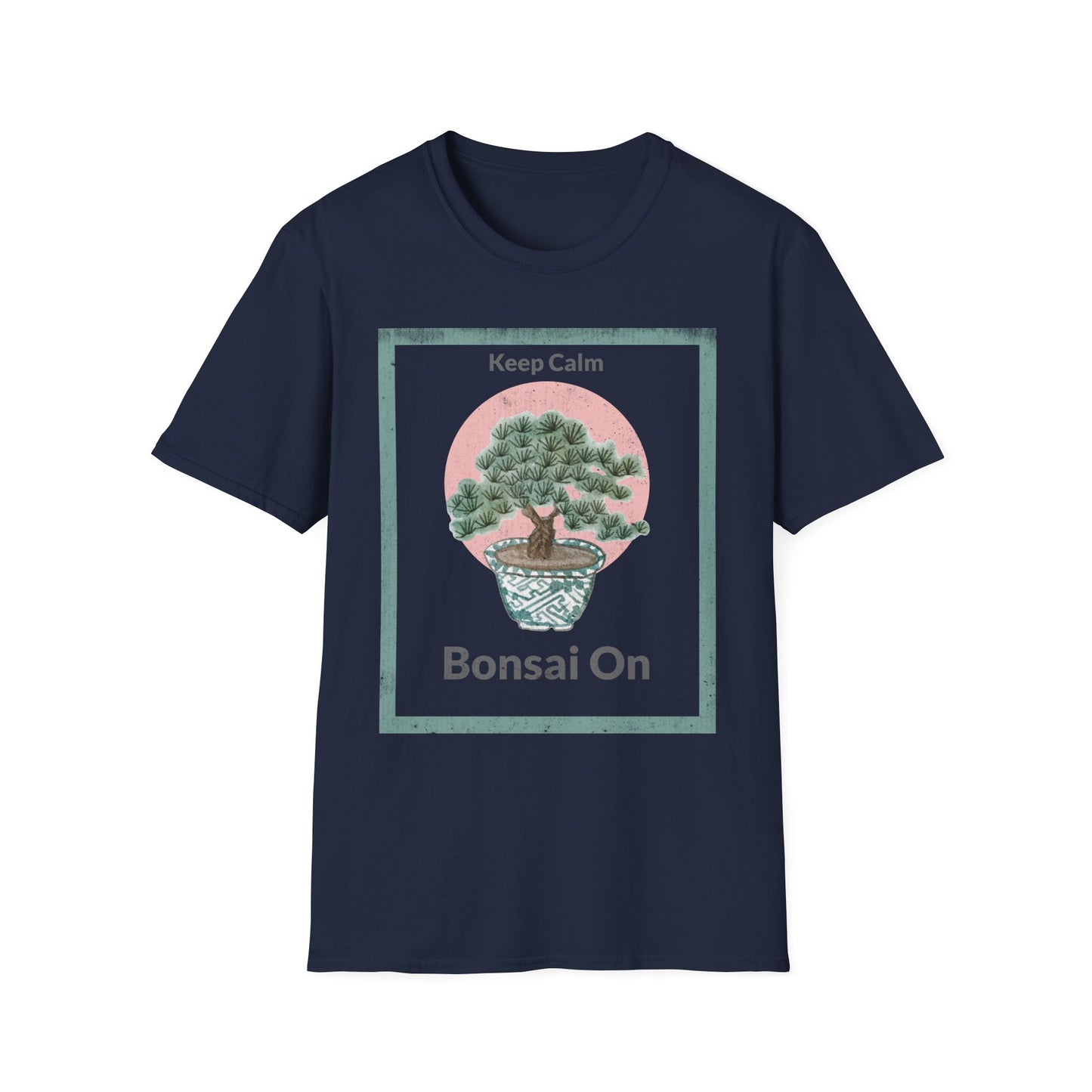 Keep Calm Bonsai On T-Shirt