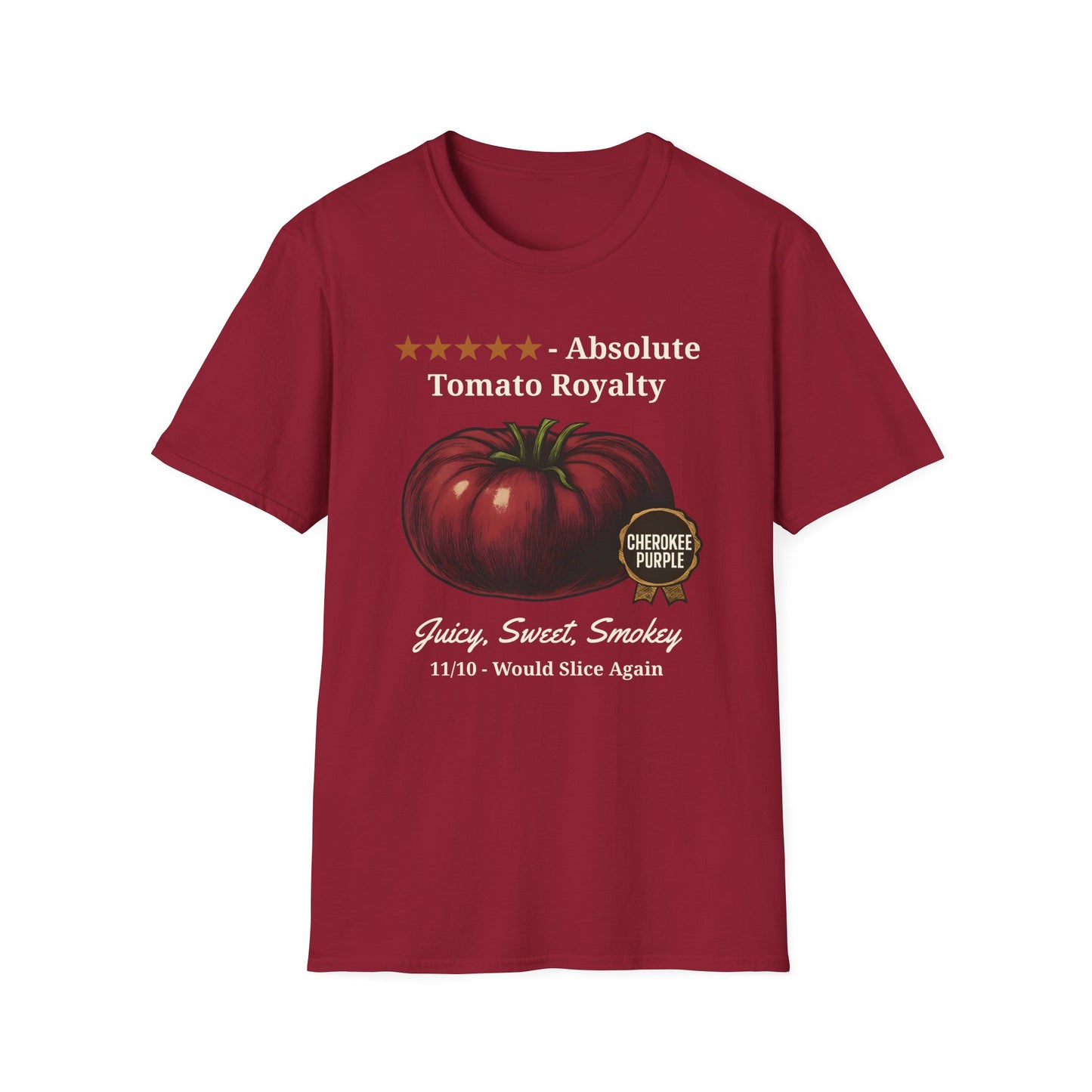 Cherokee Purple Tomato Review T-Shirt
