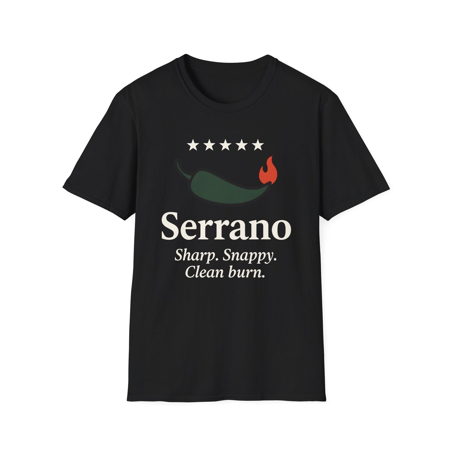 Serrano Pepper Review T-Shirt