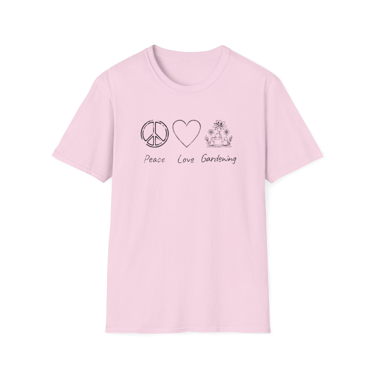 Peace Love Gardening (B) T-Shirt