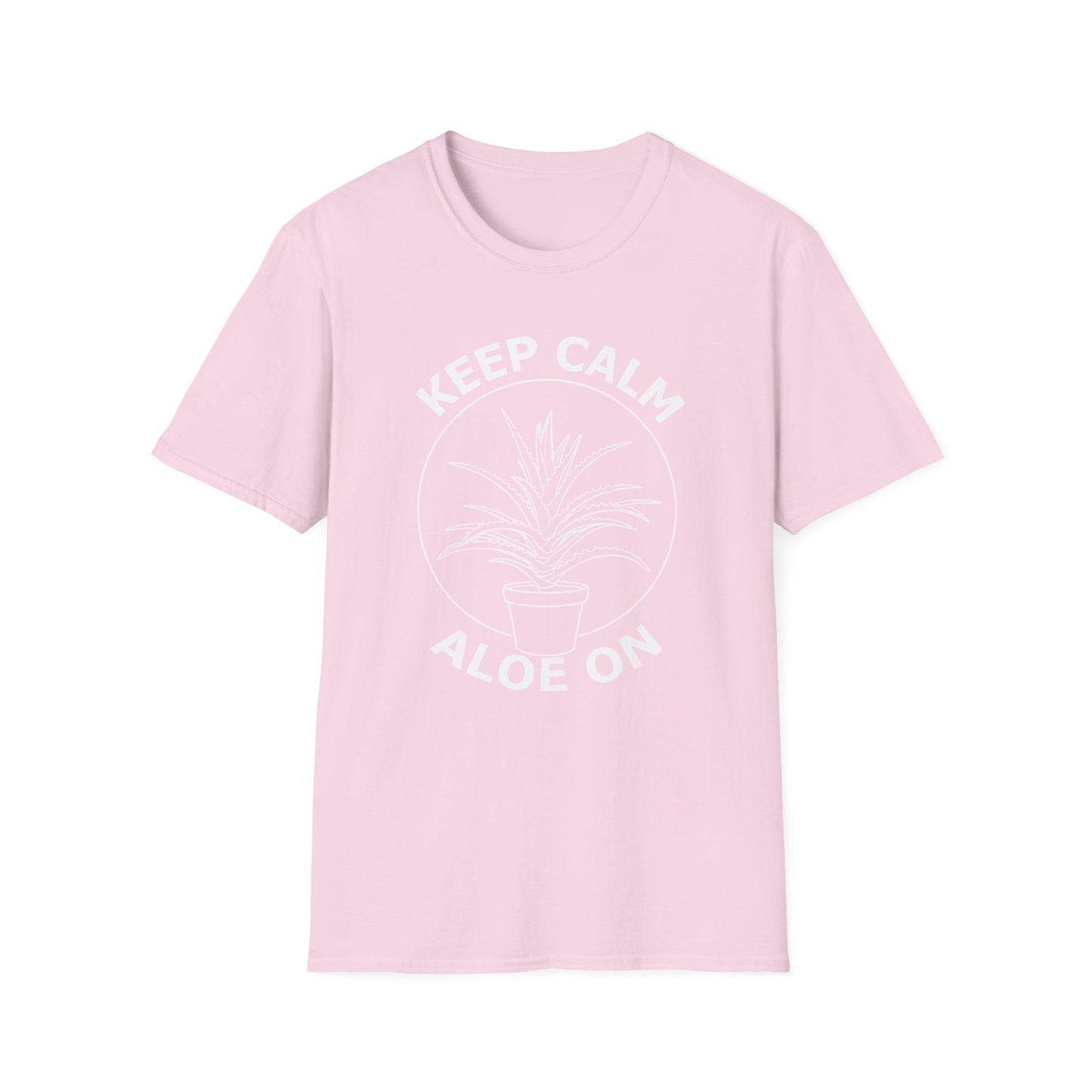 Keep Calm Aloe On (W) T-Shirt