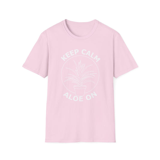 Keep Calm Aloe On (W) T-Shirt