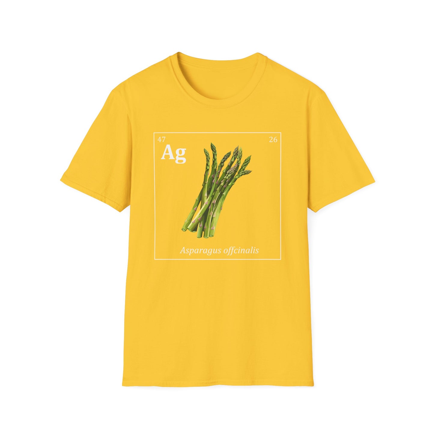 Periodic Table of Vegetables - Asparagus T-Shirt