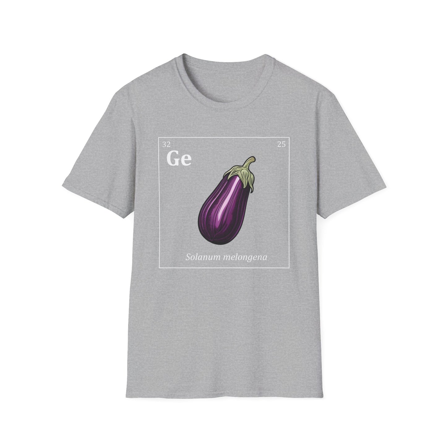 Periodic Table of Vegetables - Eggplant T-Shirt