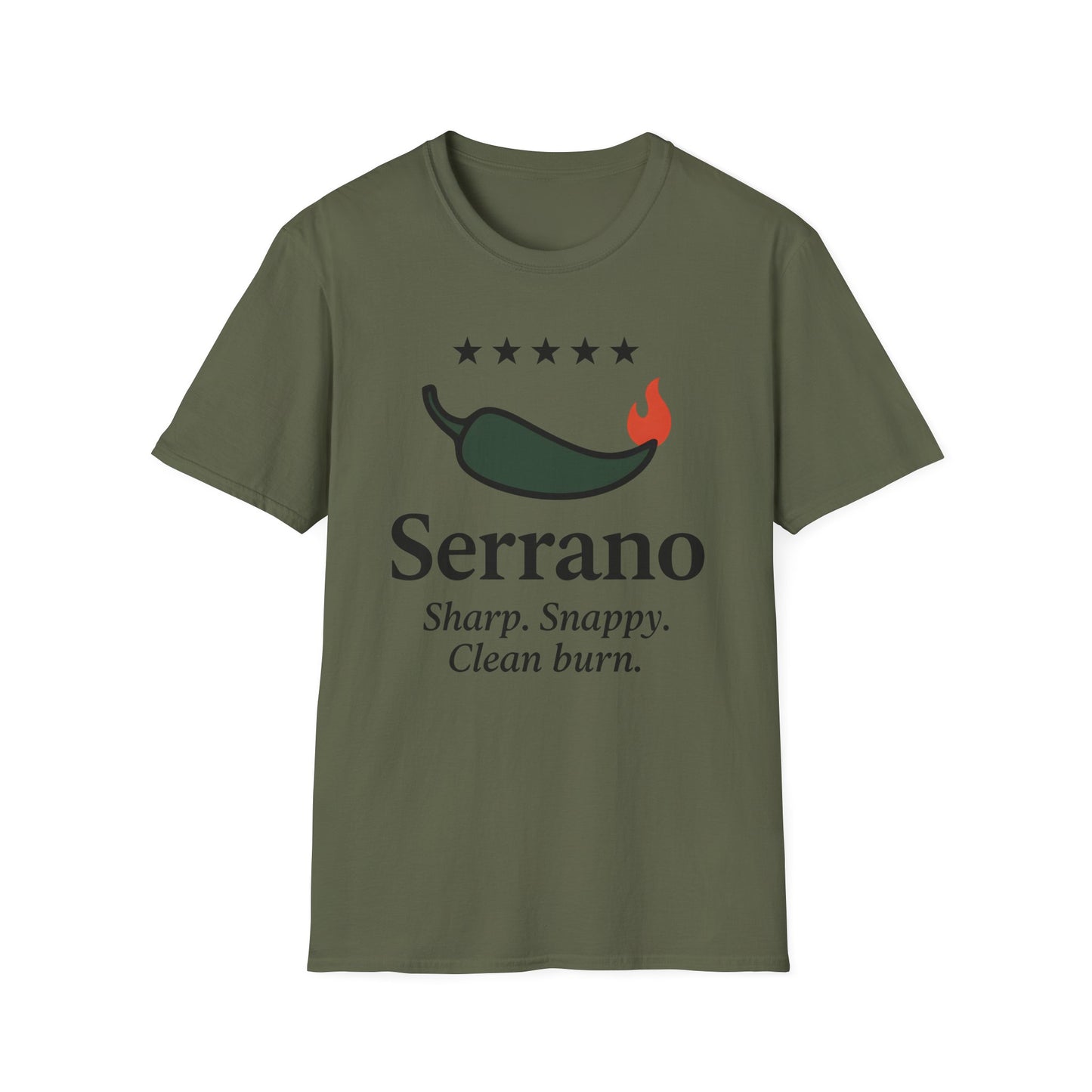 Serrano Pepper Review T-Shirt