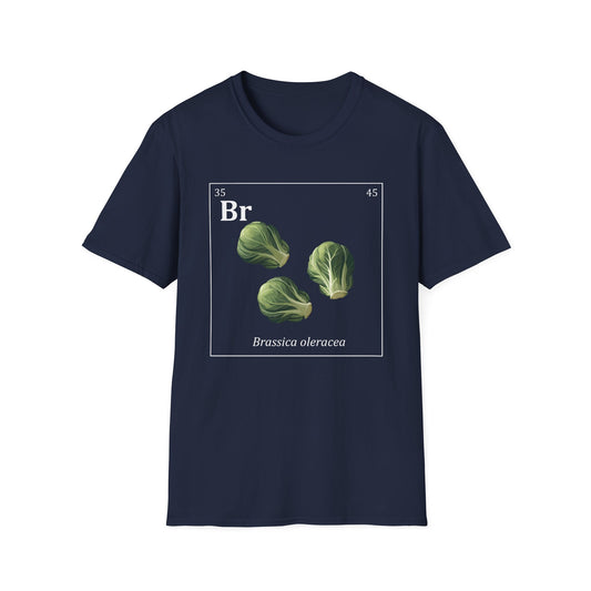 Periodic Table of Vegetables - Brussels Sprouts T-Shirt