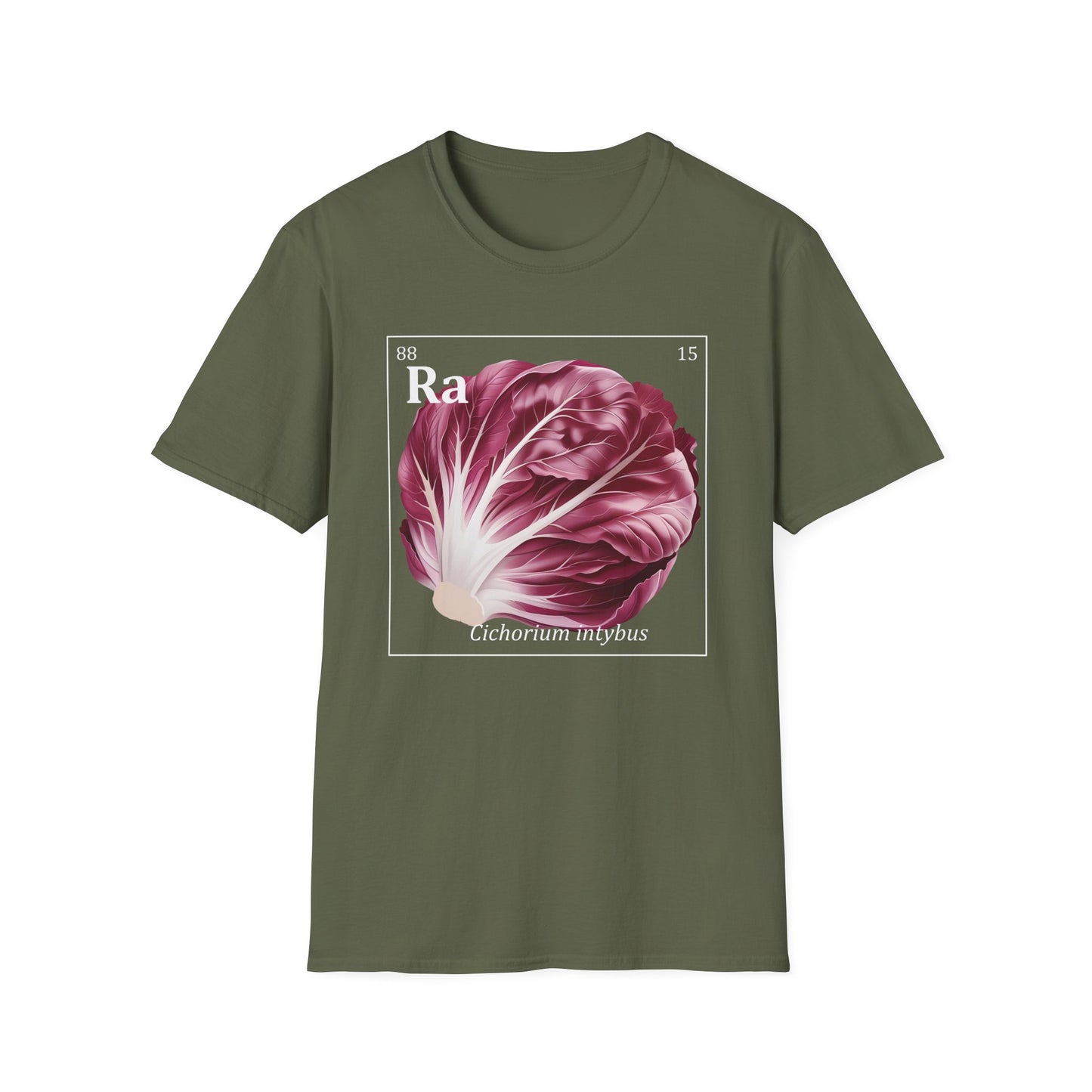 Periodic Table of Vegetables - Radicchio T-Shirt