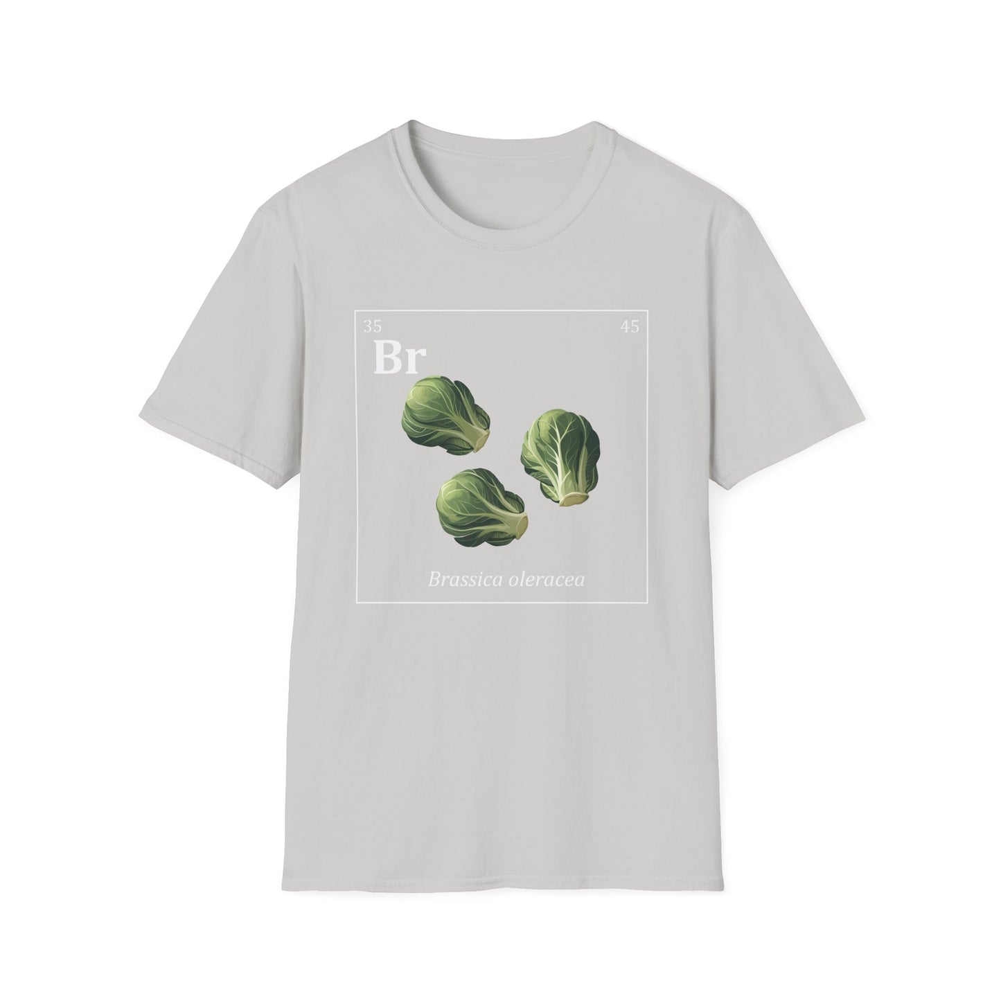 Periodic Table of Vegetables - Brussels Sprouts T-Shirt