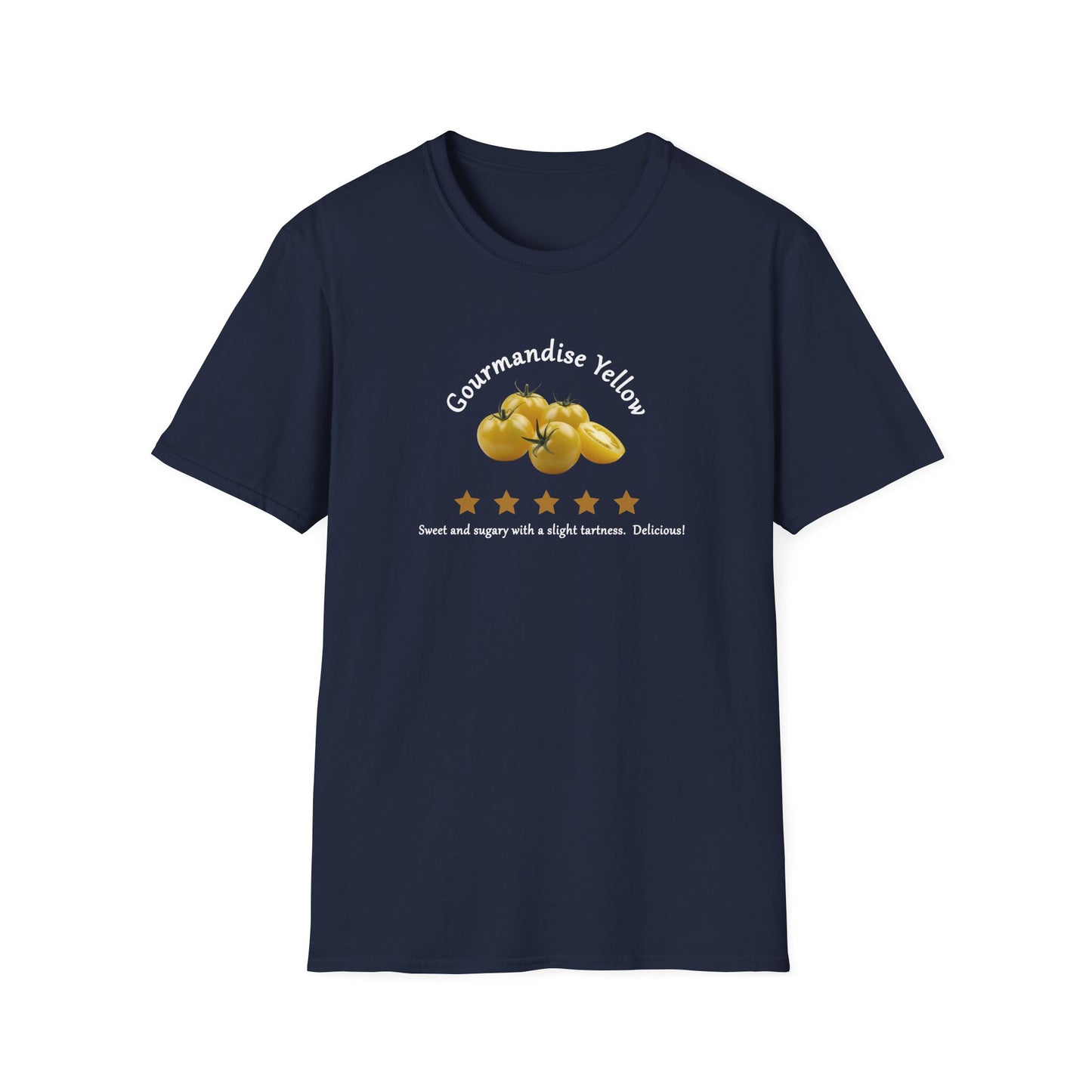 Gourmandise Yellow Tomato Review T-Shirt