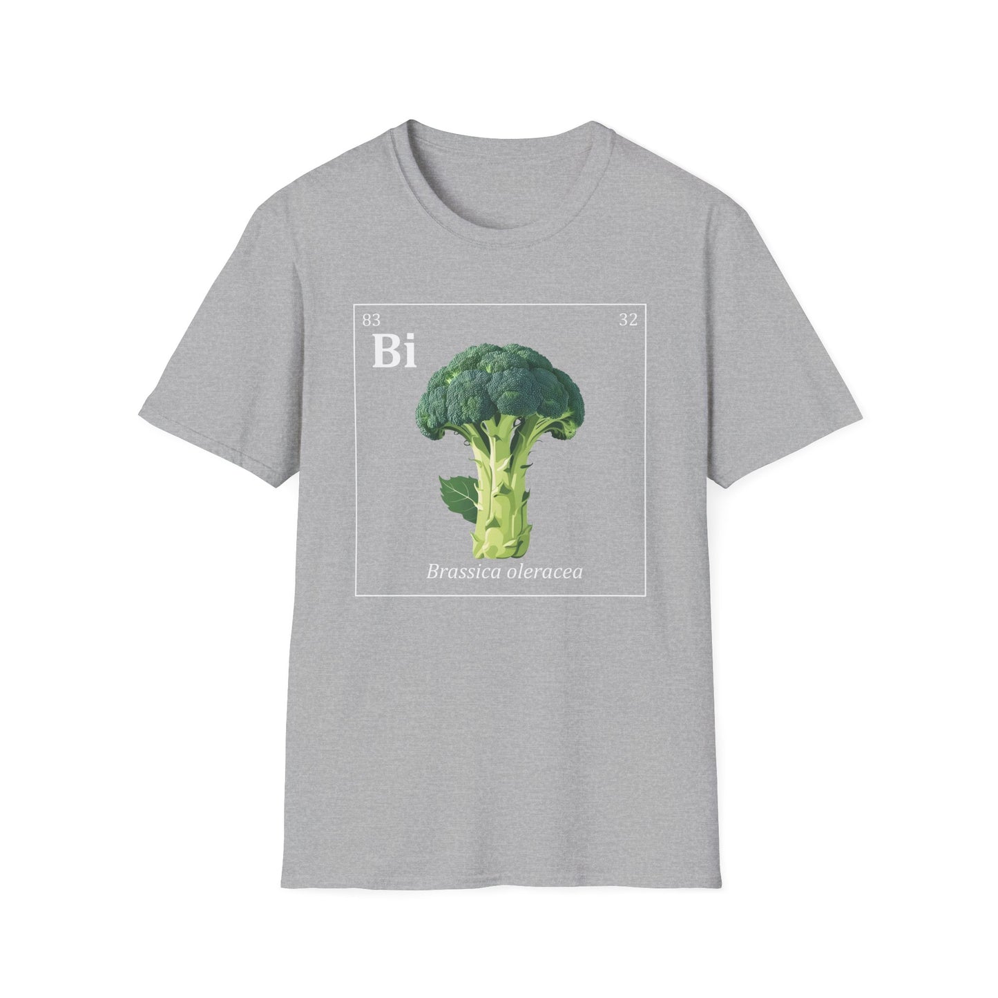 Periodic Table of Vegetables - Broccoli T-Shirt