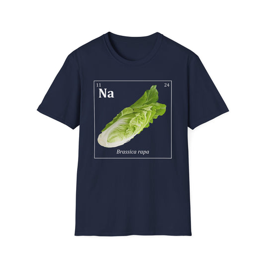 Periodic Table of Vegetables - Napa Cabbage T-Shirt