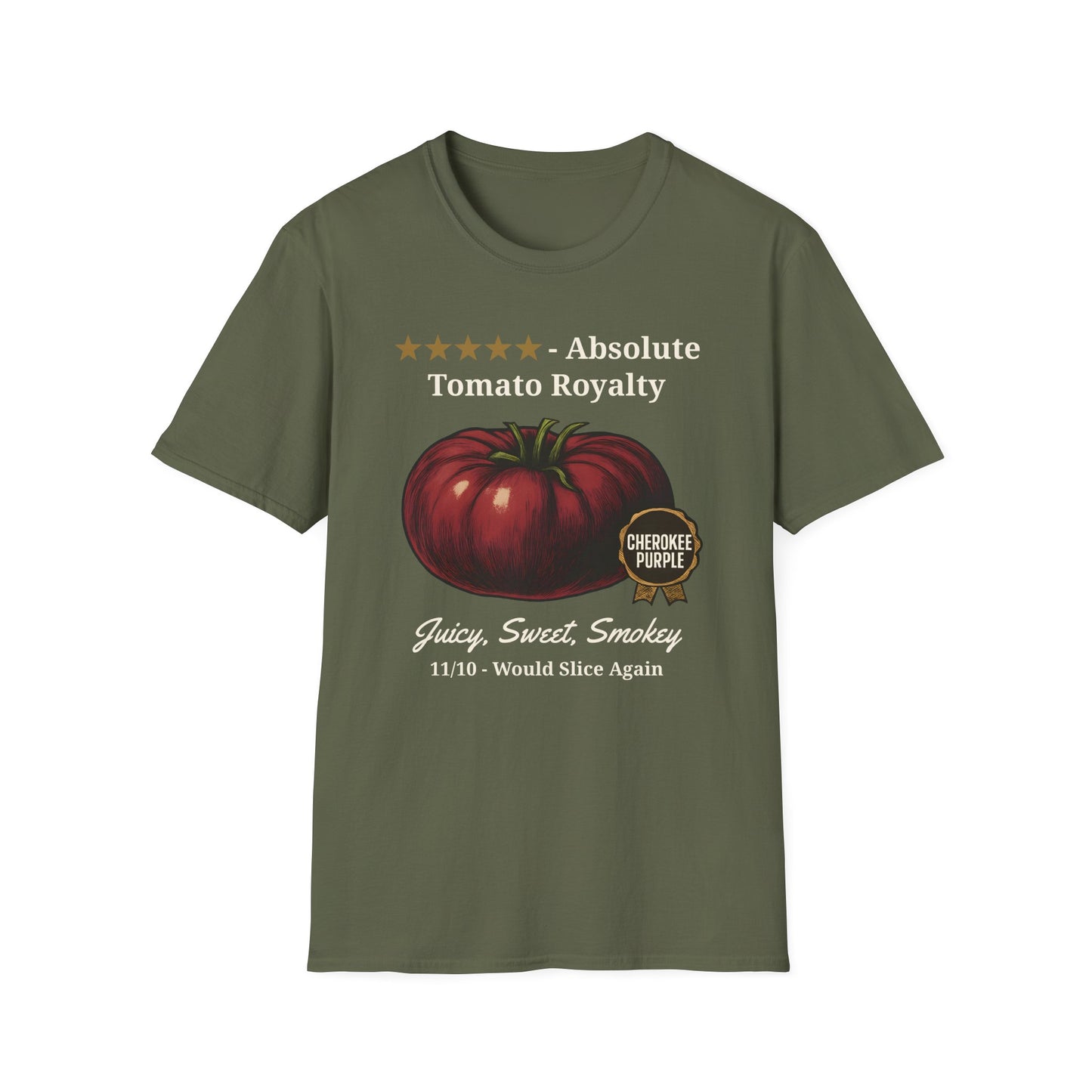 Cherokee Purple Tomato Review T-Shirt