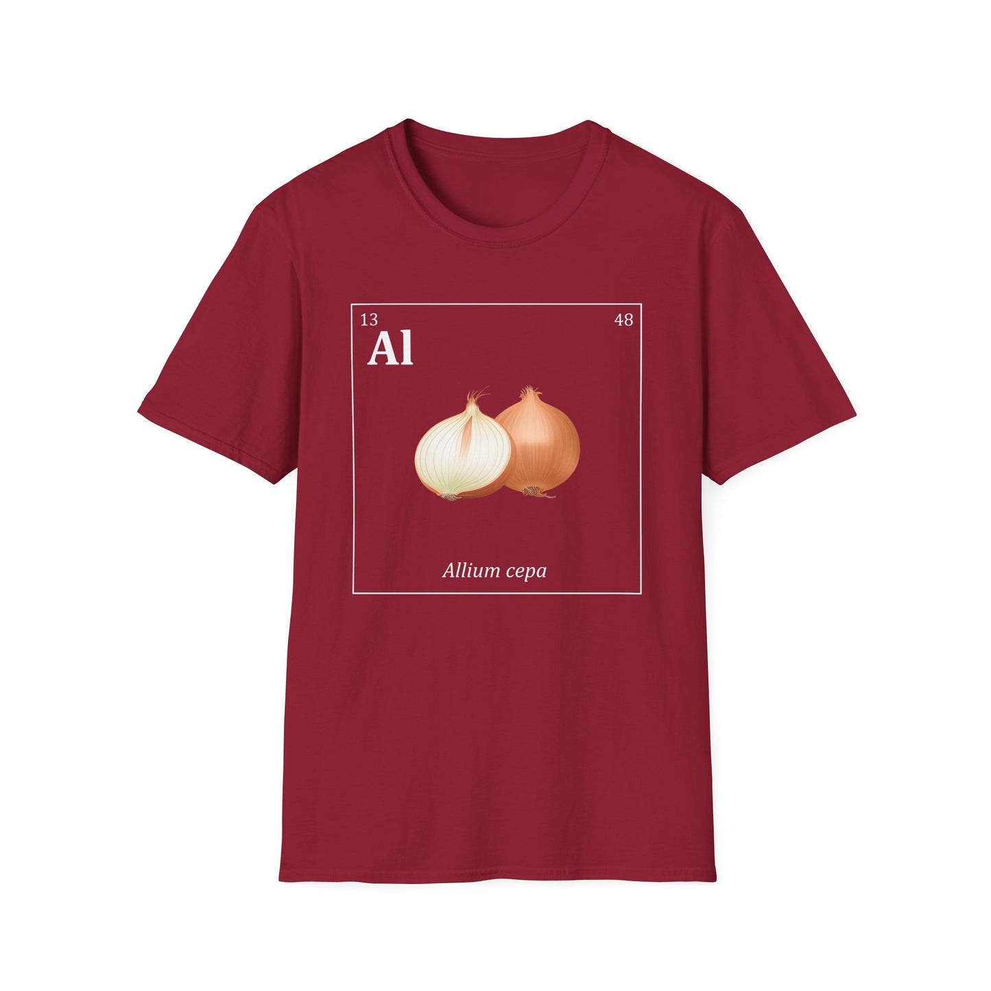 Periodic Table of Vegetables - Onion T-Shirt