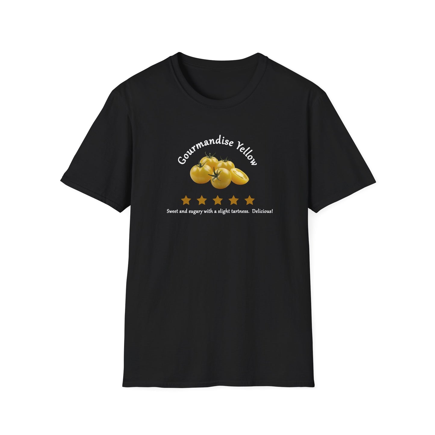 Gourmandise Yellow Tomato Review T-Shirt