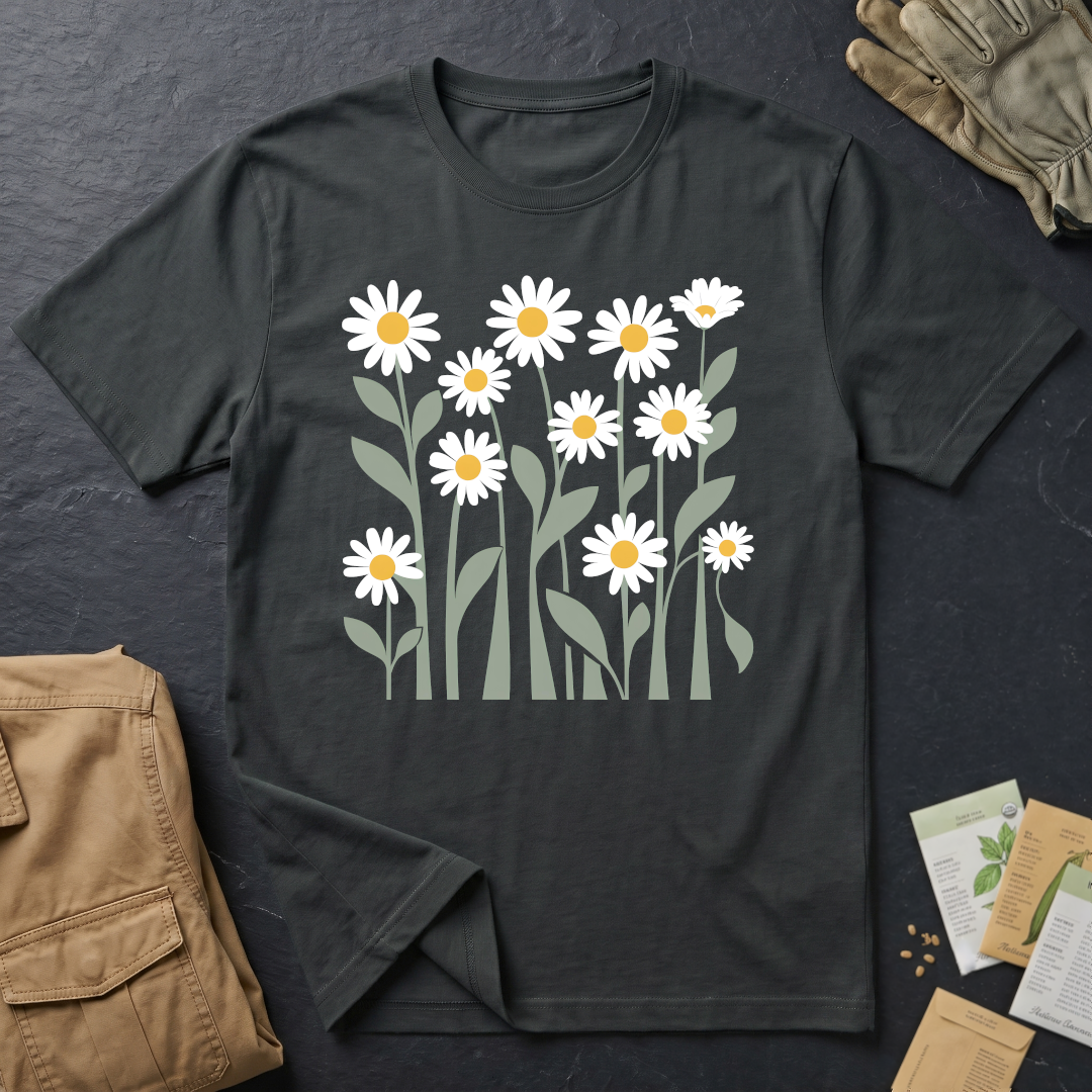 Abstract Daisies T-Shirt