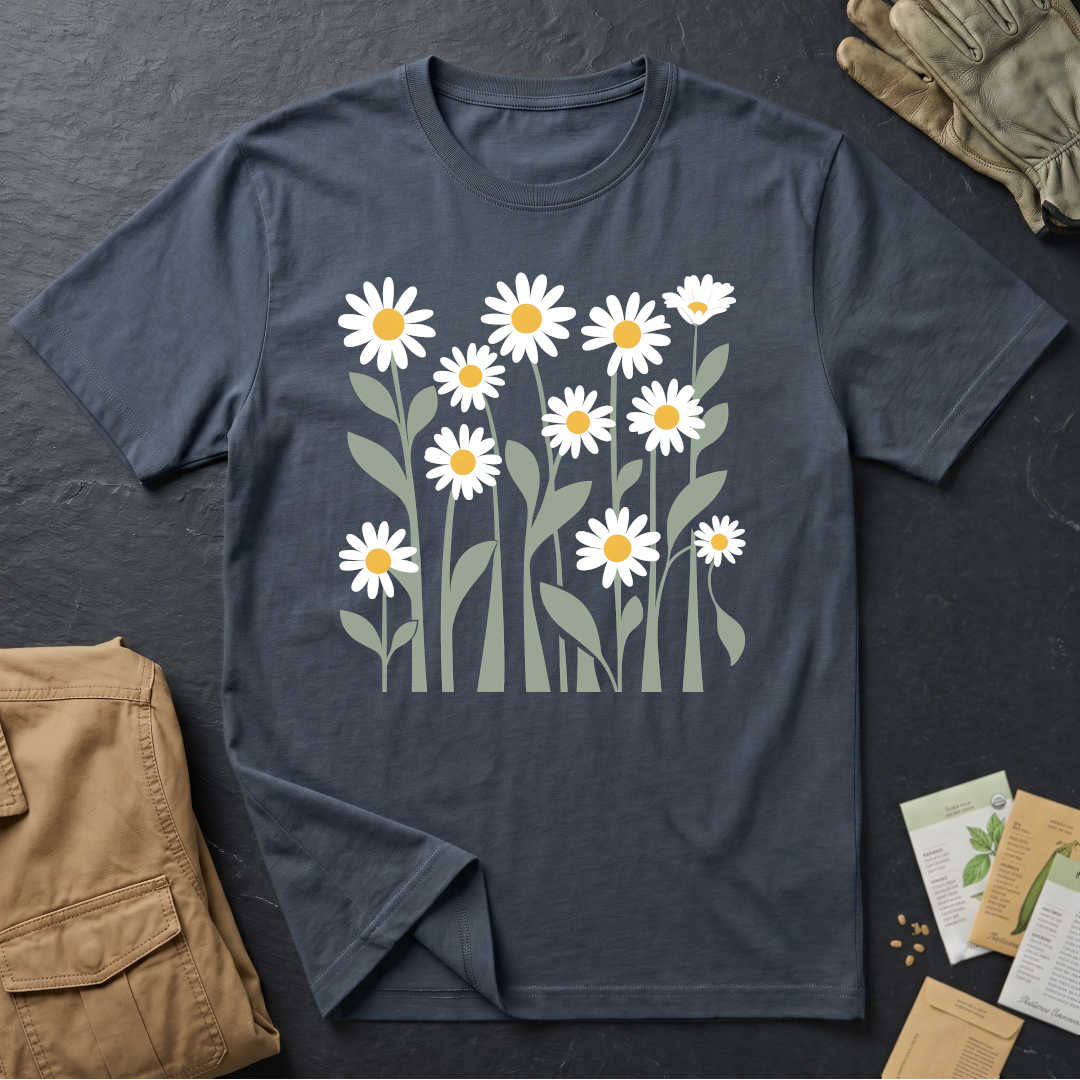 Abstract Daisies T-Shirt