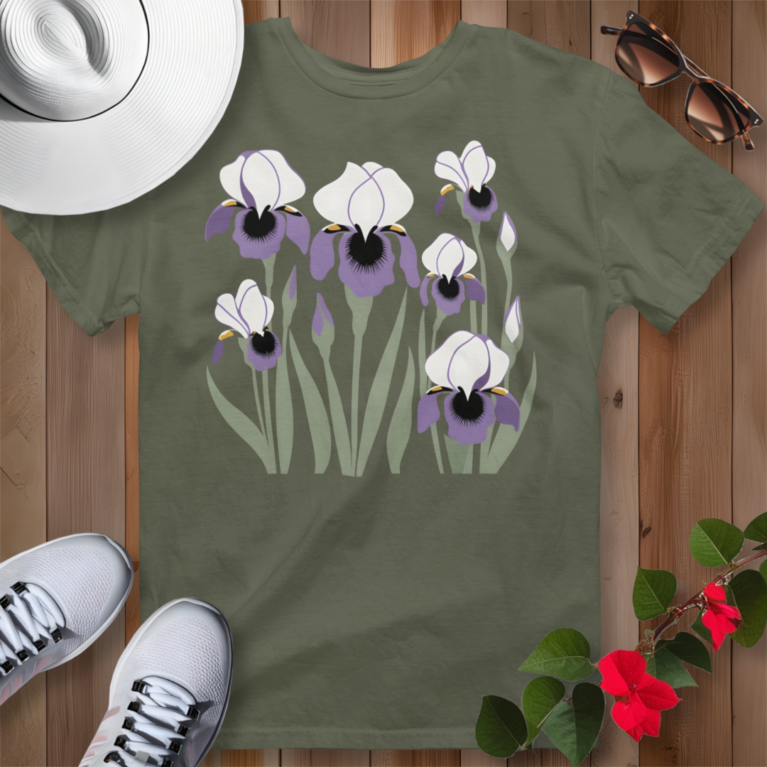 Abstract Iris T-Shirt
