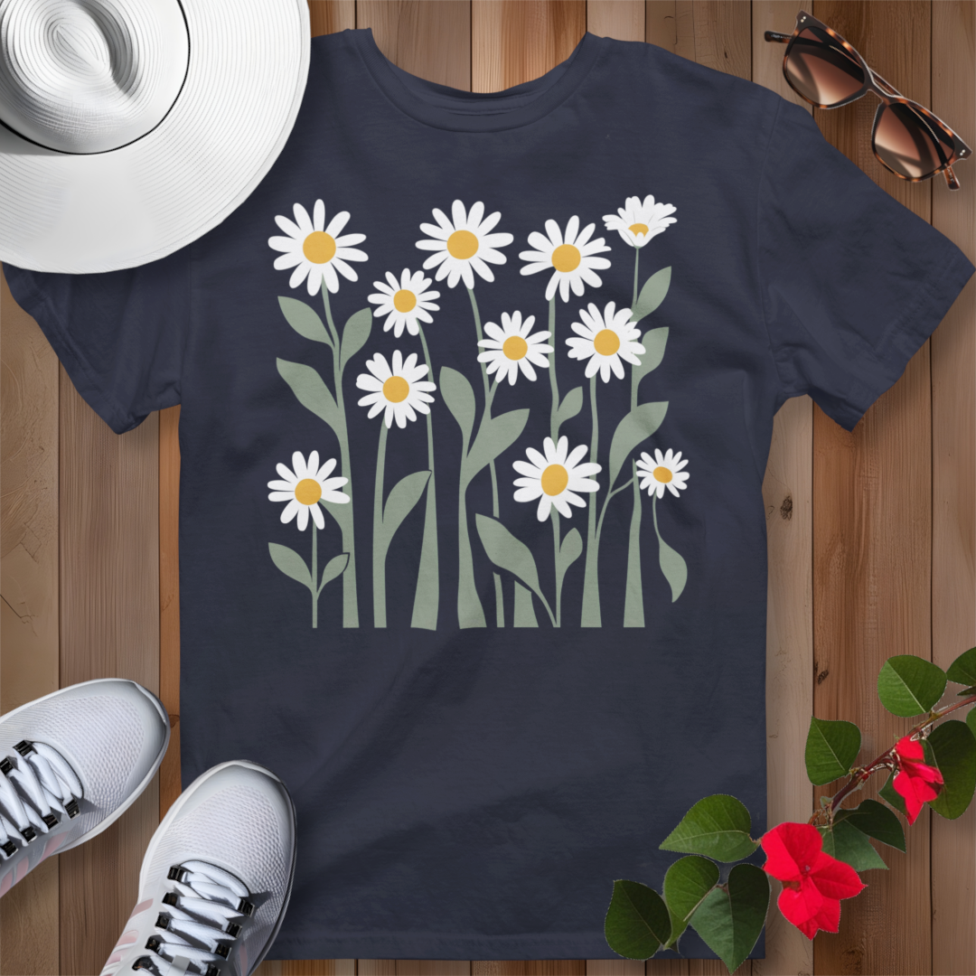 Abstract Daisies T-Shirt