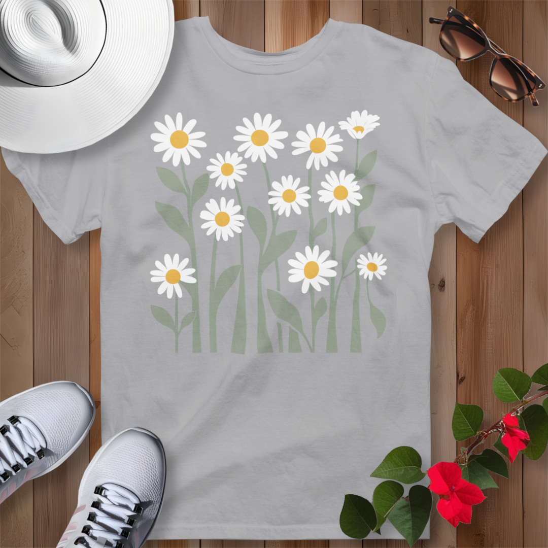 Abstract Daisies T-Shirt