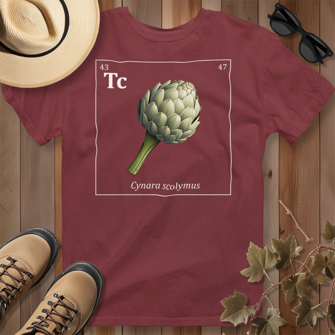 Periodic Table of Vegetables - Artichoke T-Shirt