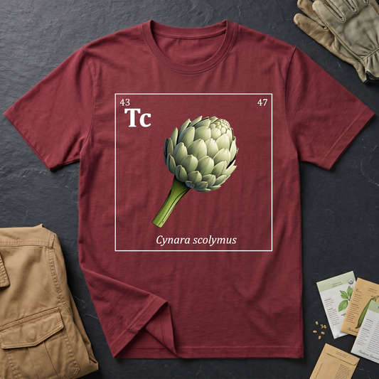 Periodic Table of Vegetables - Artichoke T-Shirt