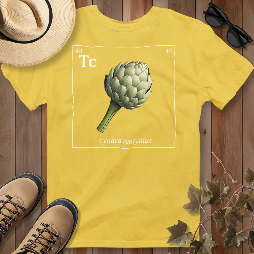 Periodic Table of Vegetables - Artichoke T-Shirt