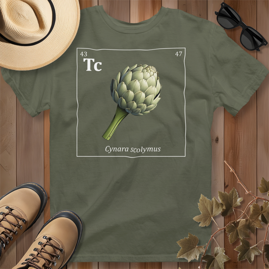 Periodic Table of Vegetables - Artichoke T-Shirt