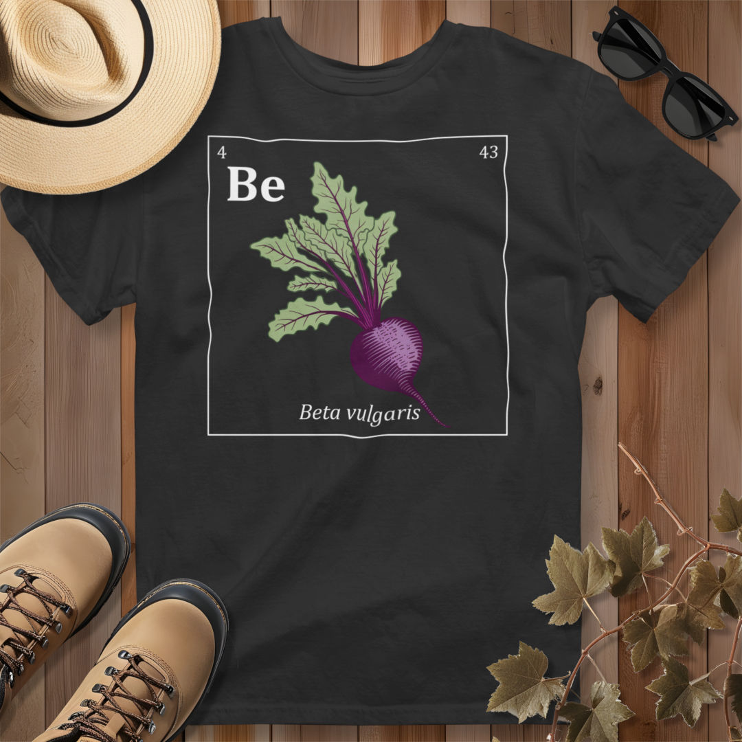 Periodic Table of Vegetables - Beet T-Shirt