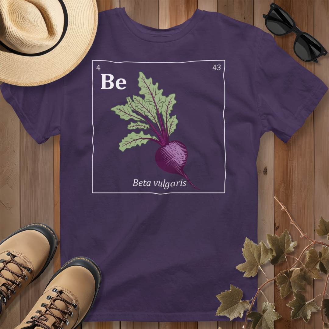 Periodic Table of Vegetables - Beet T-Shirt