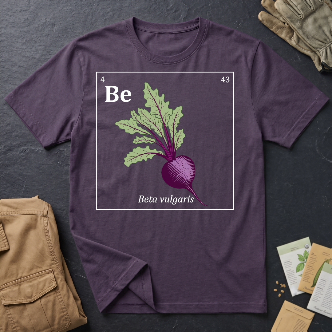 Periodic Table of Vegetables - Beet T-Shirt