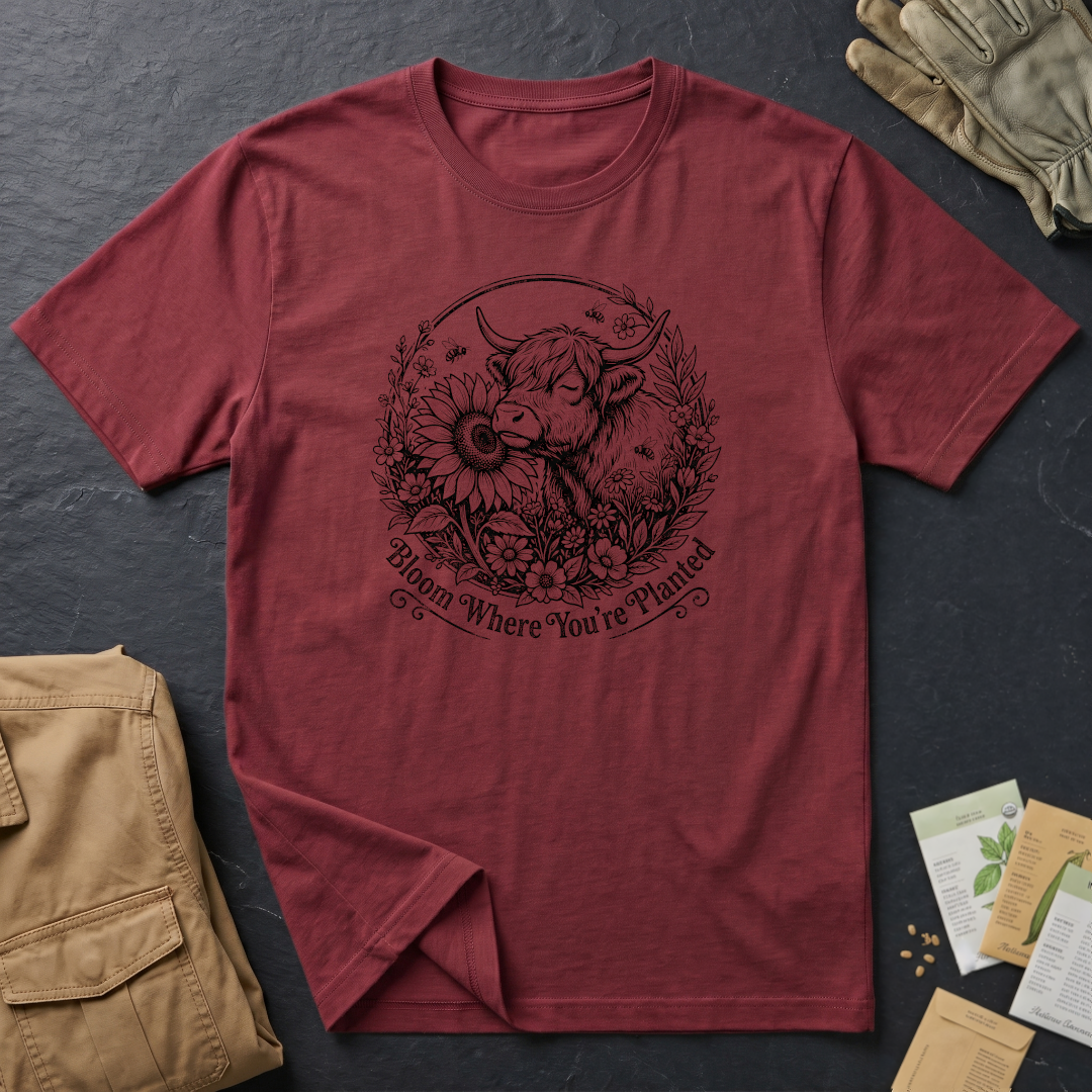 Bloom Where You're Planted T-Shirt