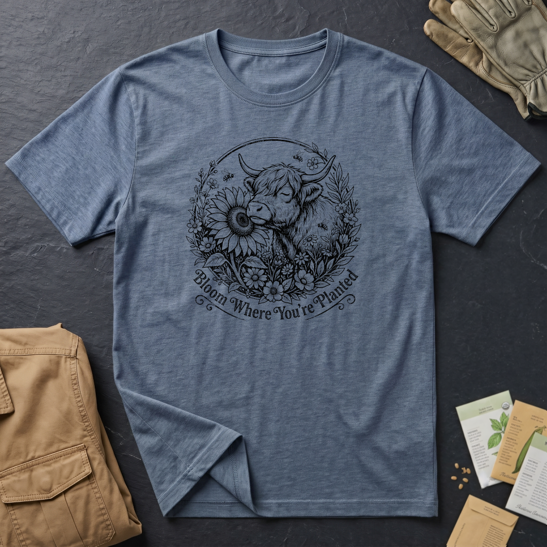 Bloom Where You're Planted T-Shirt