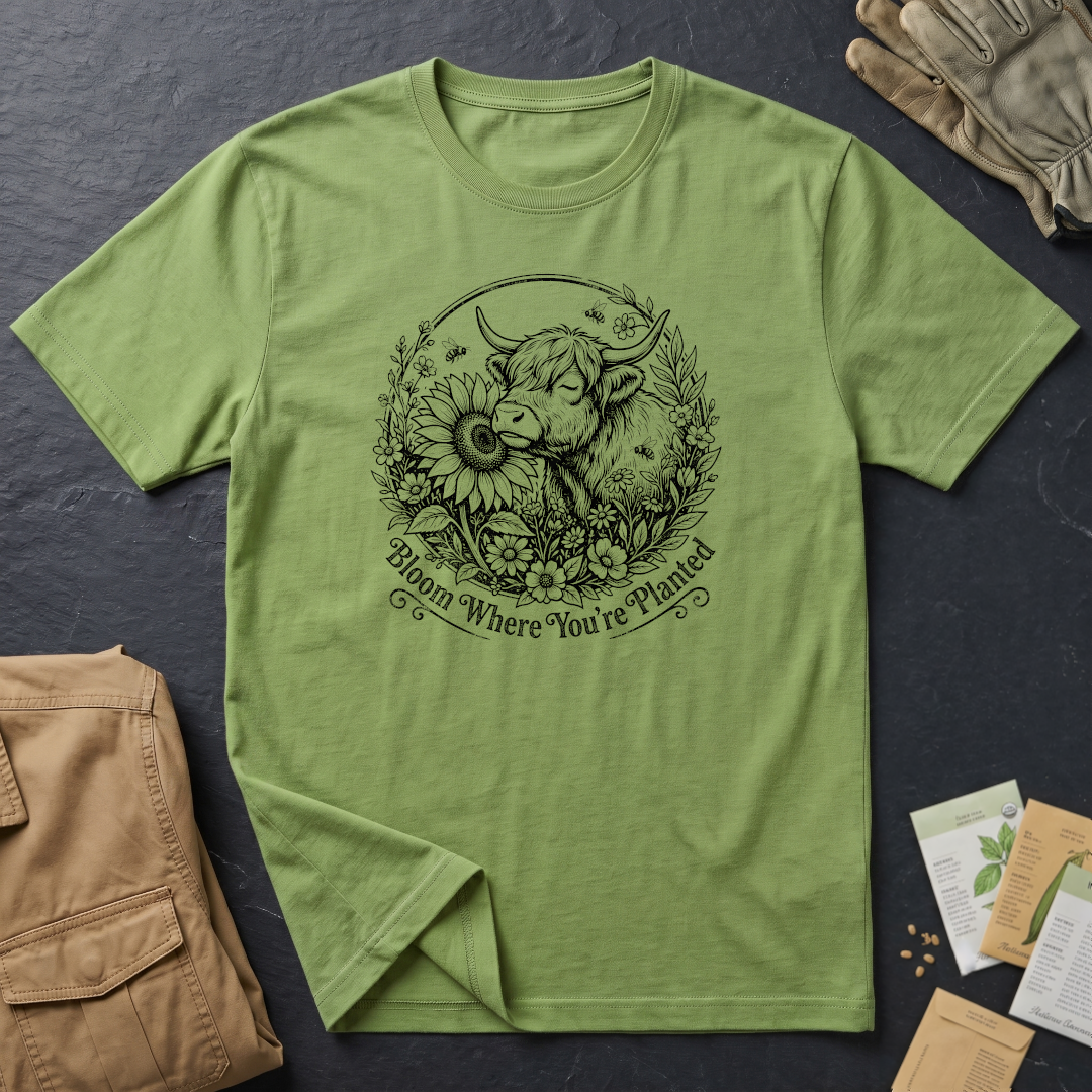 Bloom Where You're Planted T-Shirt