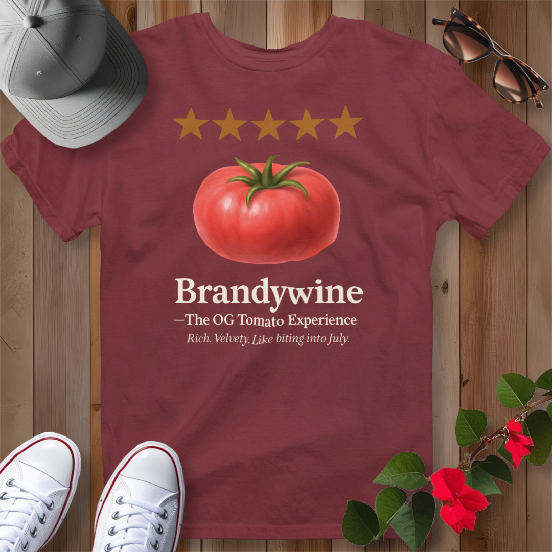Brandywine Red Tomato Review T-Shirt