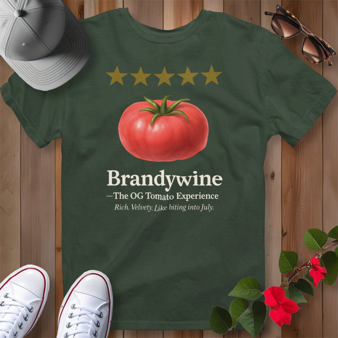 Brandywine Red Tomato Review T-Shirt