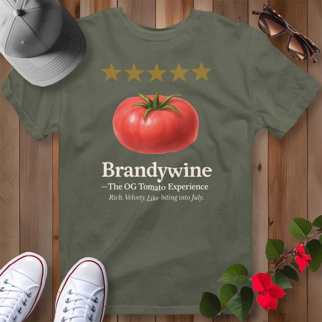 Brandywine Red Tomato Review T-Shirt