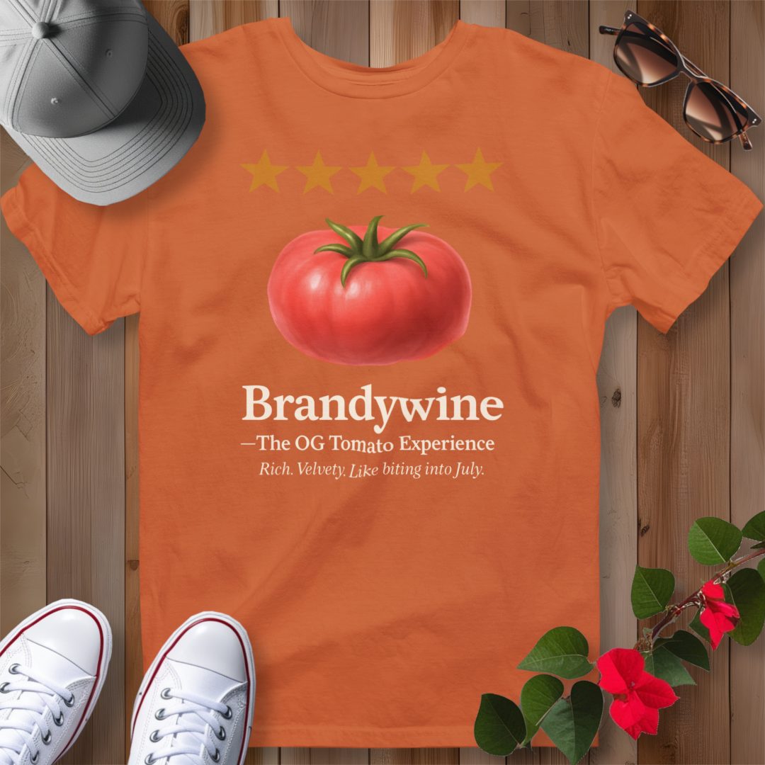 Brandywine Red Tomato Review T-Shirt