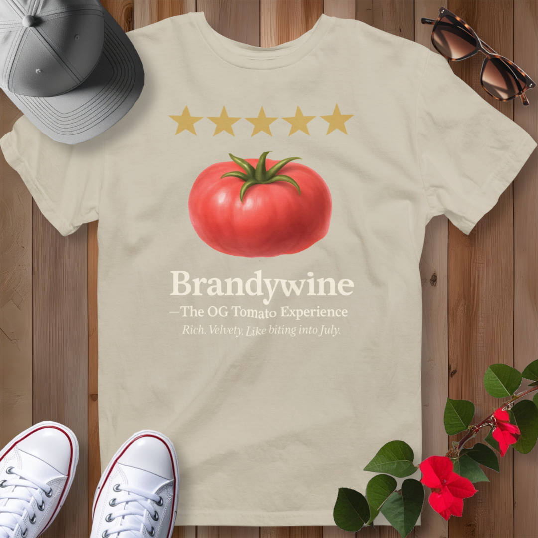 Brandywine Red Tomato Review T-Shirt