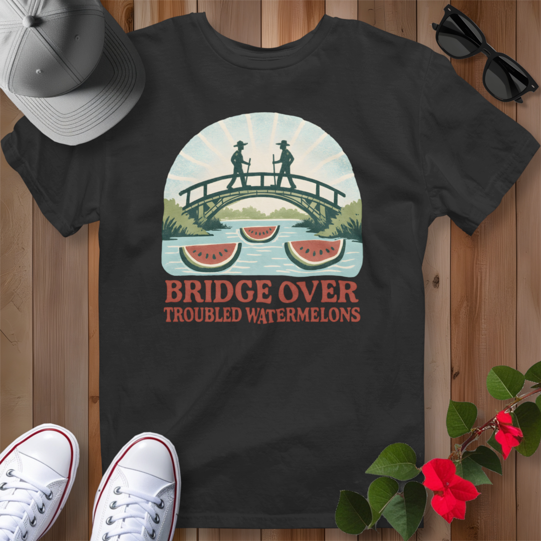 Bridge Over Troubled Watermelons T-Shirt
