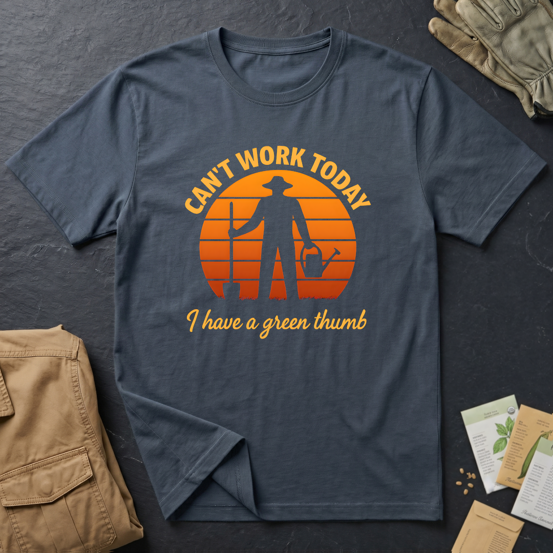 Can't Work Today I Have a Green Thumb T-Shirt