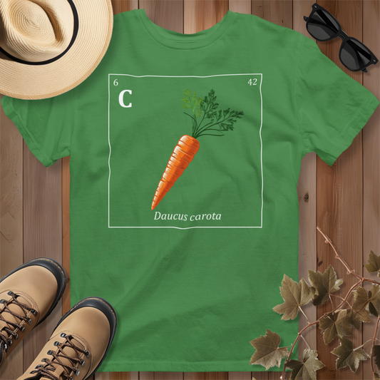 Periodic Table of Vegetables - Carrot T-Shirt