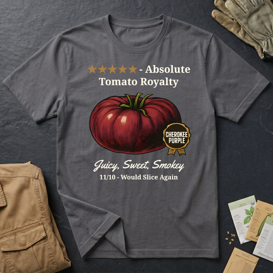 Cherokee Purple Tomato Review T-Shirt