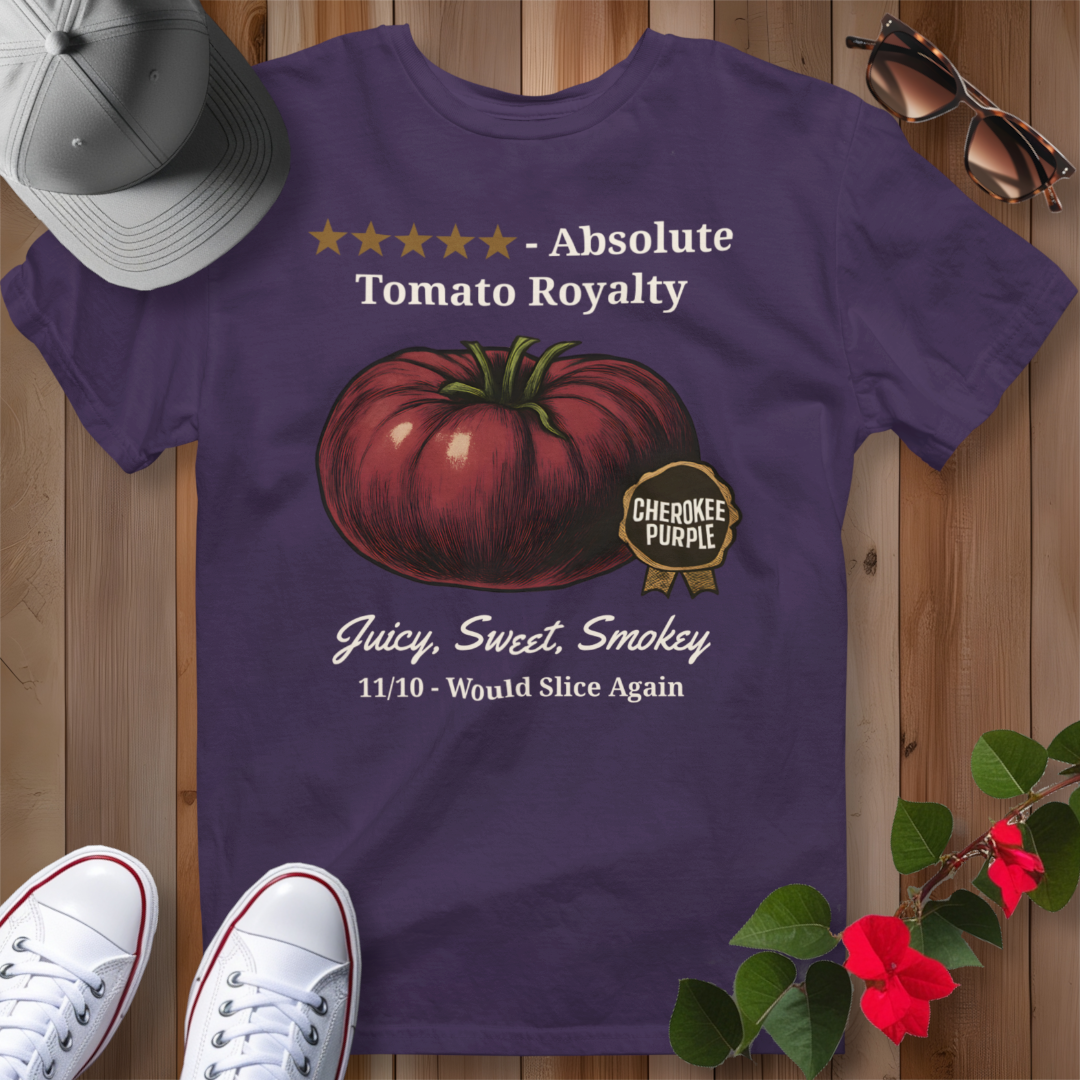 Cherokee Purple Tomato Review T-Shirt