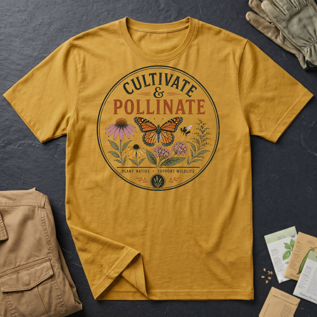 Cultivate & Pollinate T-Shirt