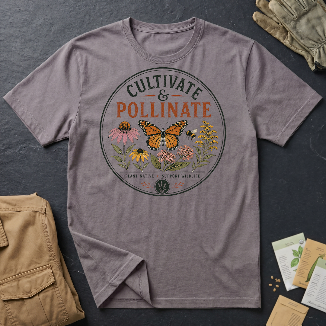 Cultivate & Pollinate T-Shirt