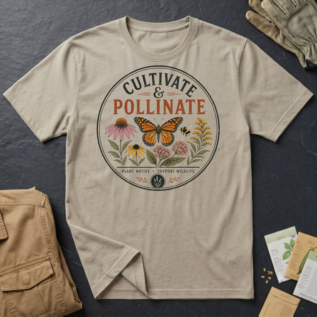 Cultivate & Pollinate T-Shirt