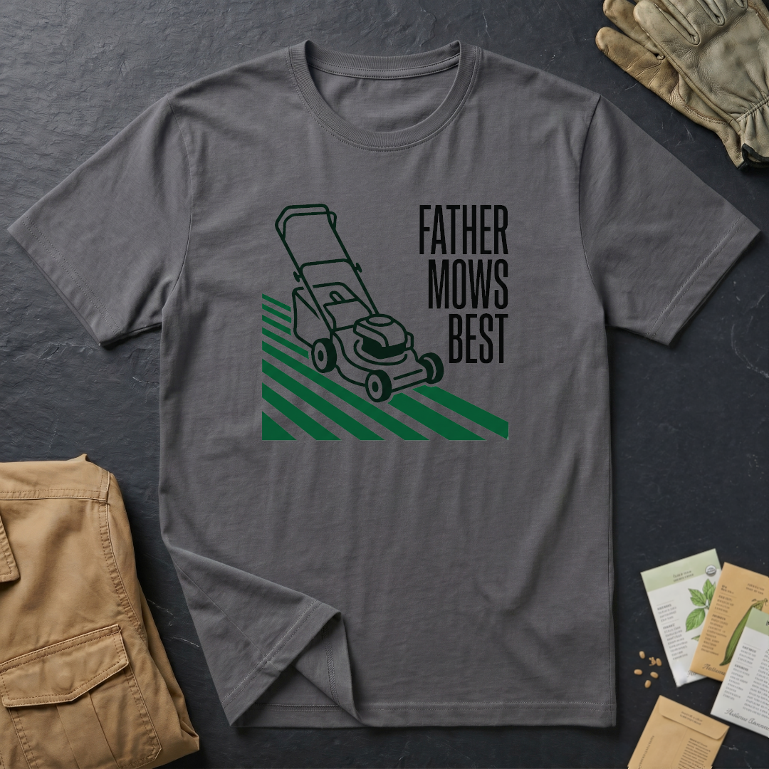 Father Mows Best T-Shirt