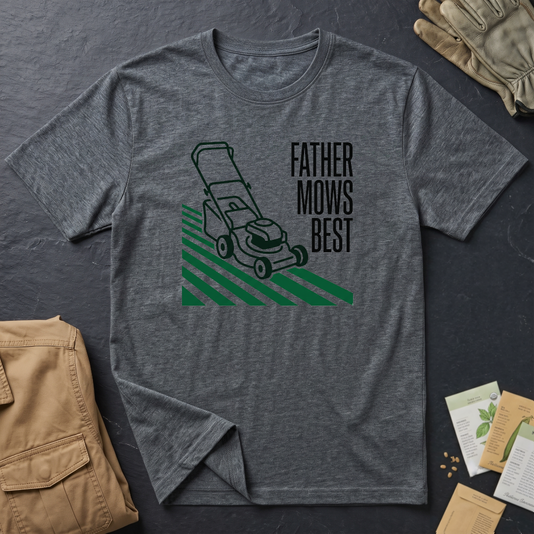 Father Mows Best T-Shirt