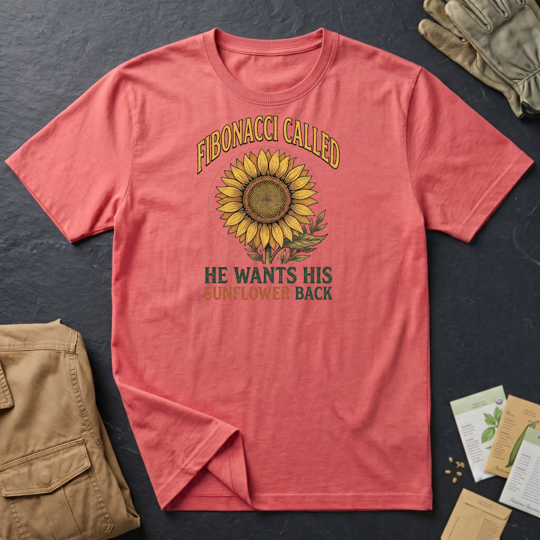 Fibonacci Sunflower T-Shirt