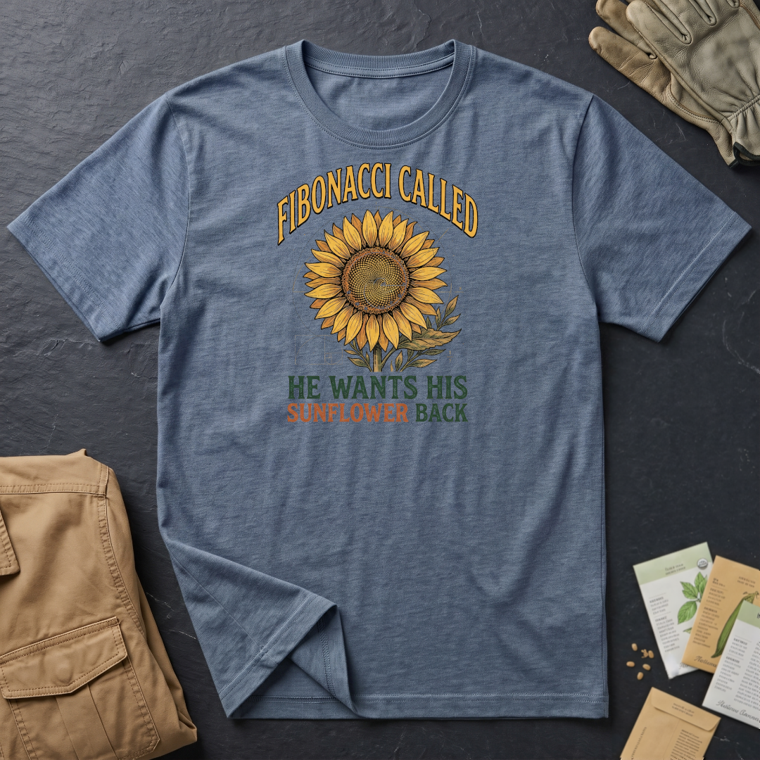 Fibonacci Sunflower T-Shirt